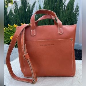 Portland Leather Goods Mini Zip Crossbody